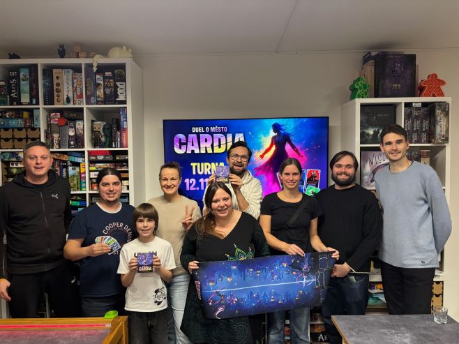 🎉 Turnaj "Duel o město Cardia" JE ZA NÁMI! 🎉 Včera se u nás v doupěti konala epická bitva o nadvládu nad městem Cardia a...